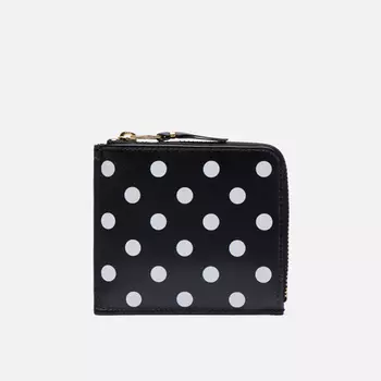 Кошелек Comme des Garcons Wallet SA3100PD Polka Dot, цвет чёрный