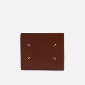 Кошелек Maison Margiela Front Numerical Logo Embossed, цвет коричневый