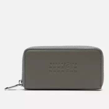 Кошелек Maison Margiela MM6 Embossed Numeric, цвет серый
