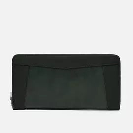 Кошелек Master-piece Essential Leather Round Zipper, цвет зелёный