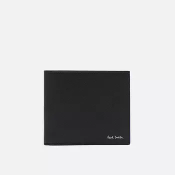 Кошелек Paul Smith Mini Blur Billfold Coin, цвет чёрный