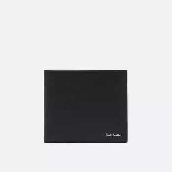Кошелек Paul Smith Mini Blur Billfold, цвет чёрный