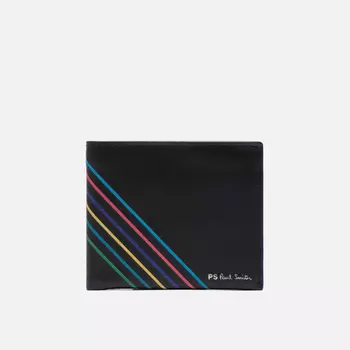 Кошелек Paul Smith Sports Stripe Billfold, цвет чёрный