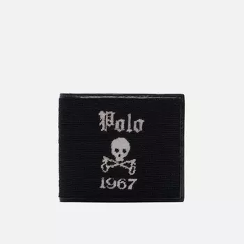 Кошелек Polo Ralph Lauren Skull Polo 1967 Billfold, цвет чёрный