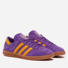 Кроссовки adidas Originals Hamburg, цвет фиолетовый, размер 38.5 EU