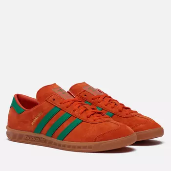 Кроссовки adidas Originals Hamburg, цвет оранжевый, размер 44.5 EU
