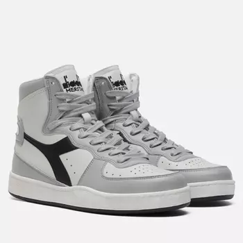 Кроссовки Diadora Heritage Mi Basket Used, цвет серый, размер 42 EU