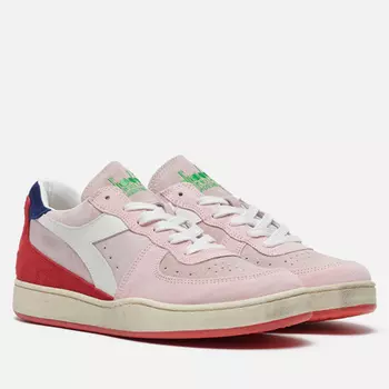 Кроссовки Diadora Heritage x Pastiglie Leone Mi Basket Low Lampone ITA, цвет розовый, размер 46 EU