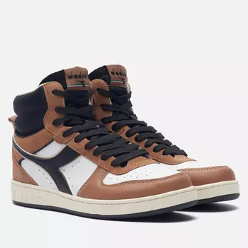 Кроссовки Diadora Magic Basket Mid Earth, цвет коричневый, размер 43 EU