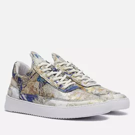 Кроссовки Filling Pieces Low Top Ripple Jacquard, цвет бежевый, размер 39 EU