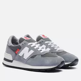 Кроссовки New Balance 990v1, цвет серый, размер 42.5 EU