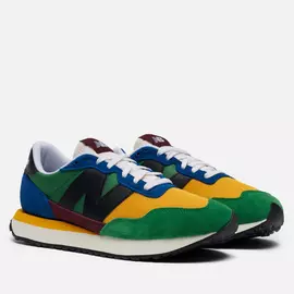 Кроссовки New Balance MS237LB1, цвет зелёный, размер 42 EU