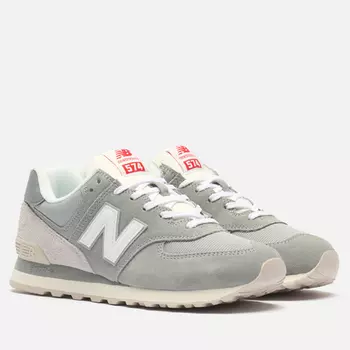 Кроссовки New Balance U574BKR, цвет серый, размер 43 EU