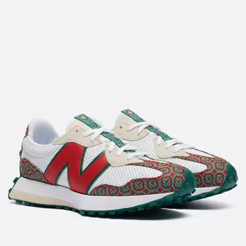 Кроссовки New Balance x Casablanca 327, цвет красный, размер 45.5 EU