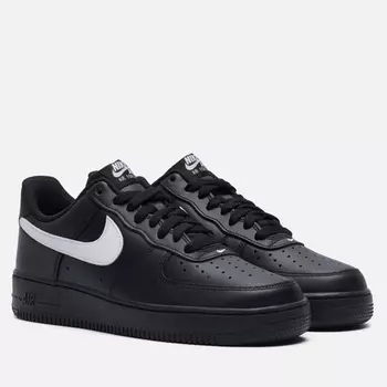 Кроссовки Nike Air Force 1 '07, цвет чёрный, размер 46 EU