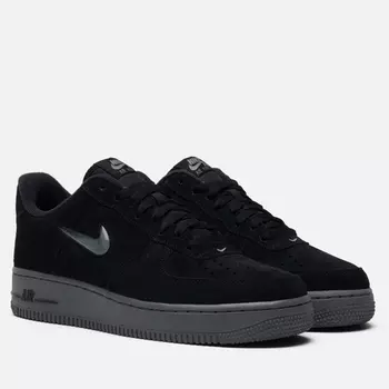 Кроссовки Nike Air Force 1 Jewel, цвет чёрный, размер 44 EU