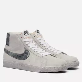 Кроссовки Nike SB Zoom Blazer Mid PRM, цвет бежевый, размер 43 EU