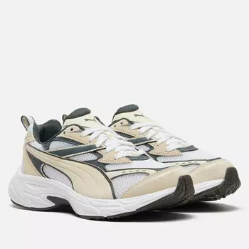 Кроссовки Puma Morphic Suede, цвет бежевый, размер 46 EU