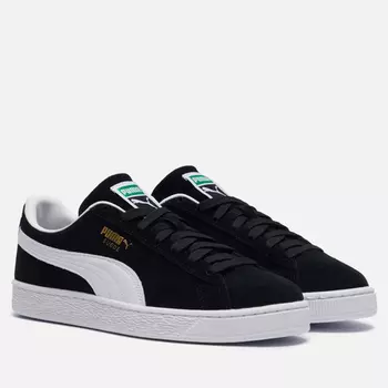 Кроссовки Puma Suede Classic, цвет чёрный, размер 37 EU