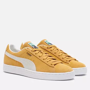 Кроссовки Puma Suede Classic XXI, цвет жёлтый, размер 42.5 EU