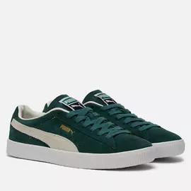 Кроссовки Puma Suede VTG, цвет зелёный, размер 36 EU