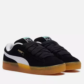Кроссовки Puma Suede XL Dark Risk, цвет чёрный, размер 46 EU