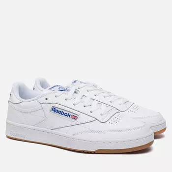 Кроссовки Reebok Club C 85, цвет белый, размер 43 EU