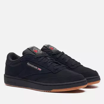 Кроссовки Reebok Club C 85, цвет чёрный, размер 40 EU