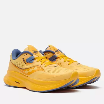 Кроссовки Saucony Guide 15, цвет жёлтый, размер 44 EU