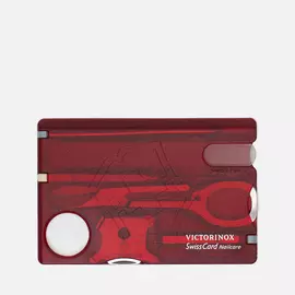 Многофункциональный набор Victorinox Nailcare, цвет бордовый