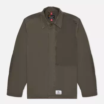 Мужская демисезонная куртка Alpha Industries Contrast, цвет зелёный, размер L