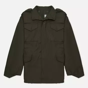 Мужская демисезонная куртка Alpha Industries M-65 Field Coat, цвет оливковый, размер M