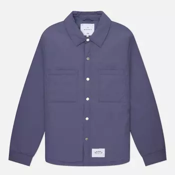 Мужская демисезонная куртка Edwin Sphere Padded Overshirt, цвет фиолетовый, размер S