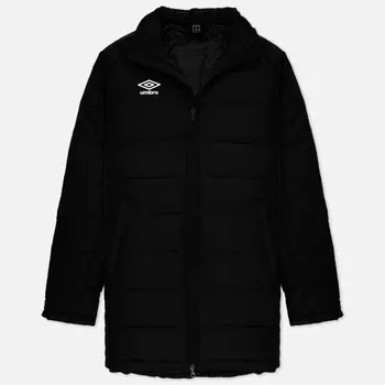 Мужская демисезонная куртка Umbro Training Padded, цвет чёрный, размер XL