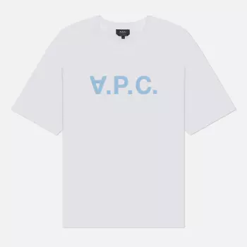 Мужская футболка A.P.C. Oversize Grand V.P.C., цвет белый, размер XL