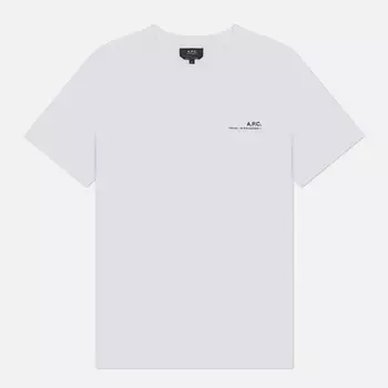 Мужская футболка A.P.C. Standard Item GOTS, цвет белый, размер XL