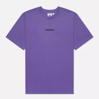 Мужская футболка adidas Originals EDGE Seam, цвет фиолетовый, размер XL