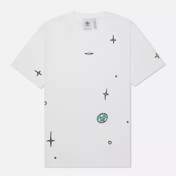 Мужская футболка adidas Originals Q1, цвет белый, размер XL