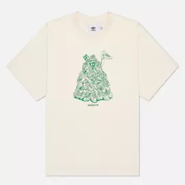 Мужская футболка adidas Originals Stan Unite, цвет бежевый, размер S