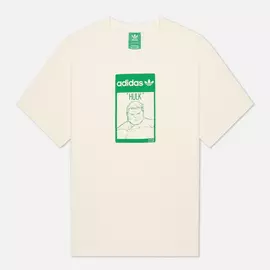 Мужская футболка adidas Originals x Marvel Hulk, цвет бежевый, размер XL
