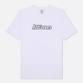 Мужская футболка Alltimers Broadway Puffy, цвет белый, размер M