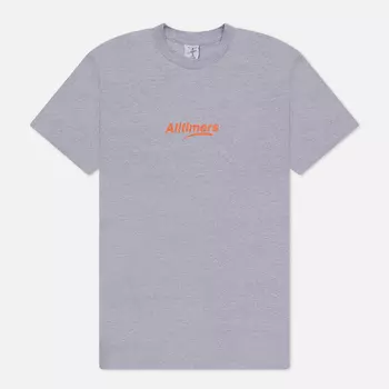 Мужская футболка Alltimers Medium Estate, цвет серый, размер XXL