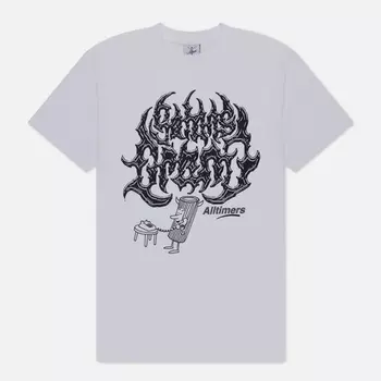 Мужская футболка Alltimers x Satan's Drano, цвет белый, размер XXL