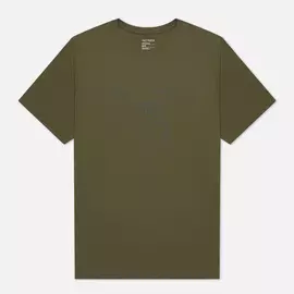 Мужская футболка Arcteryx Archaeopteryx SS, цвет оливковый, размер XL