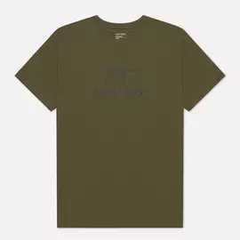 Мужская футболка Arcteryx ArcWord, цвет оливковый, размер M