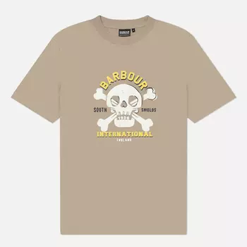 Мужская футболка Barbour Carlisle Graphic, цвет бежевый, размер XL