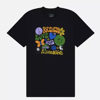 Мужская футболка Bronze 56K Bronze, Love & Hardware, цвет чёрный, размер XXL