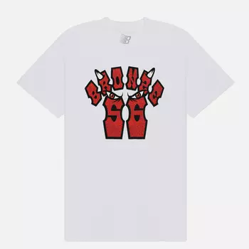 Мужская футболка Bronze 56K Bullseye, цвет белый, размер XL