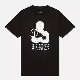 Мужская футболка Bronze 56K Doggy, цвет чёрный, размер XL