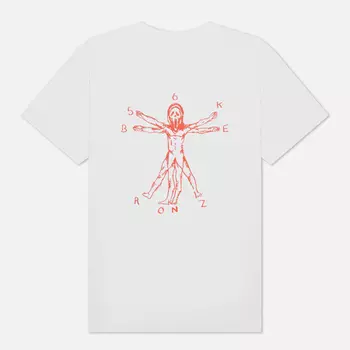 Мужская футболка Bronze 56K Duality, цвет белый, размер XL